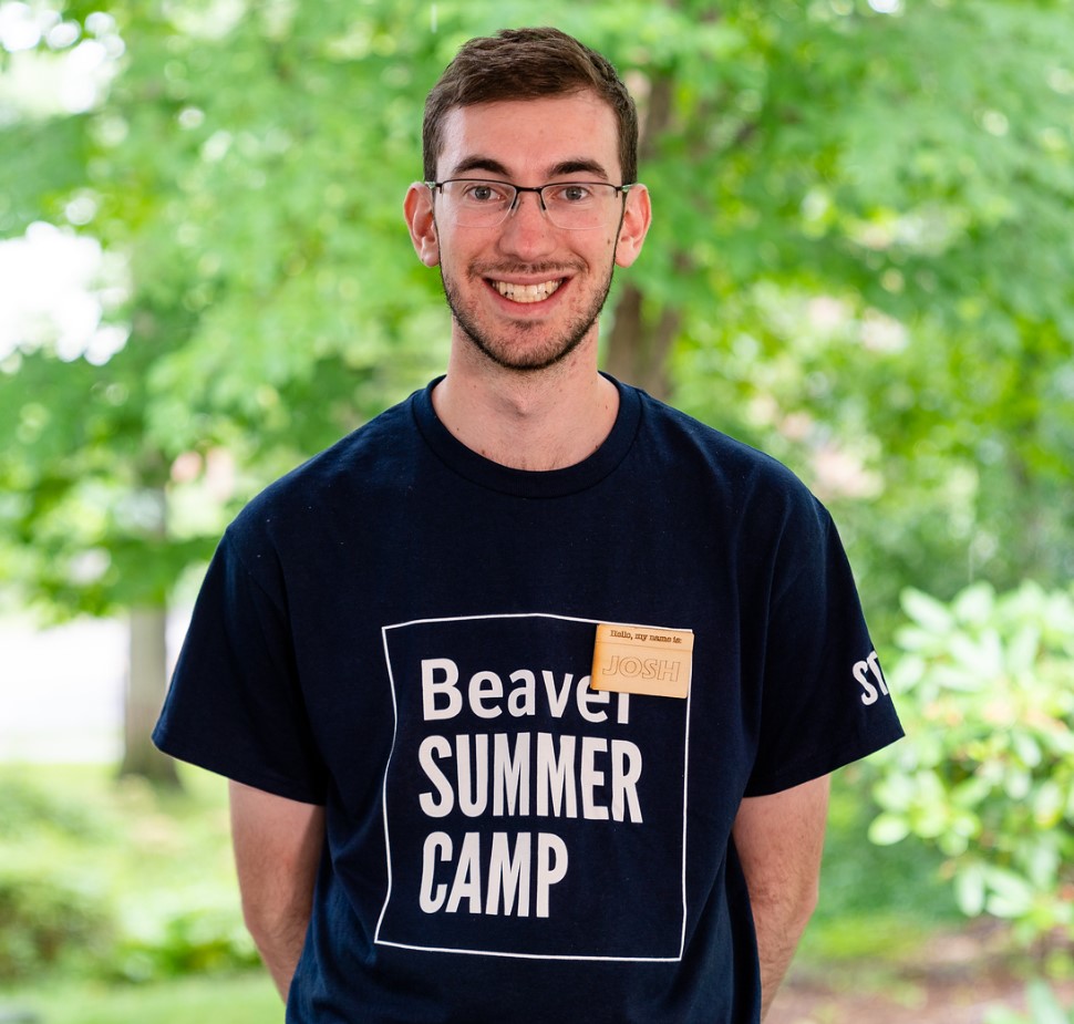 Image of me in my Beaver Summer Camp uniform